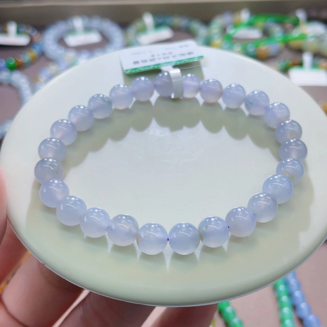 未镶嵌手链翡翠特色紫卡7