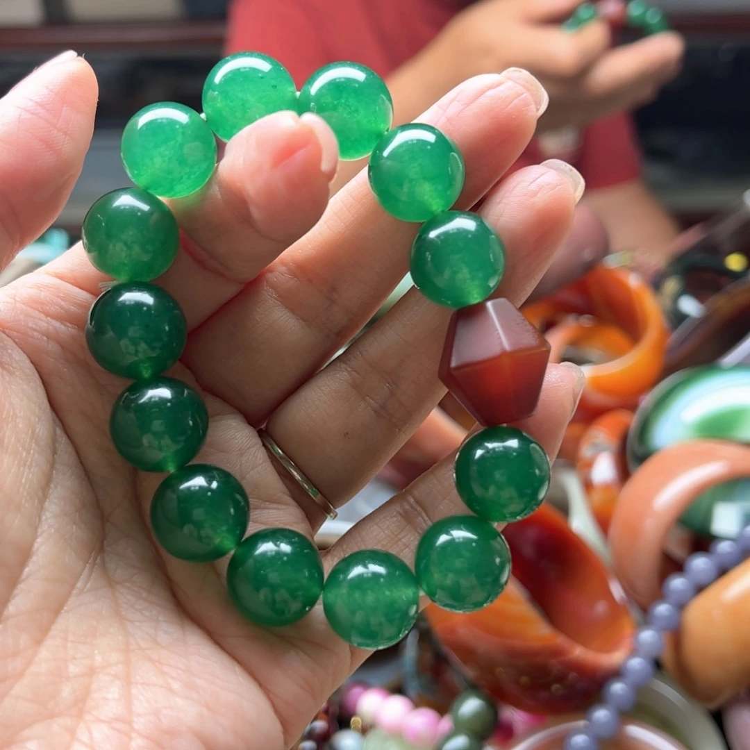 石英质玉手链未镶嵌