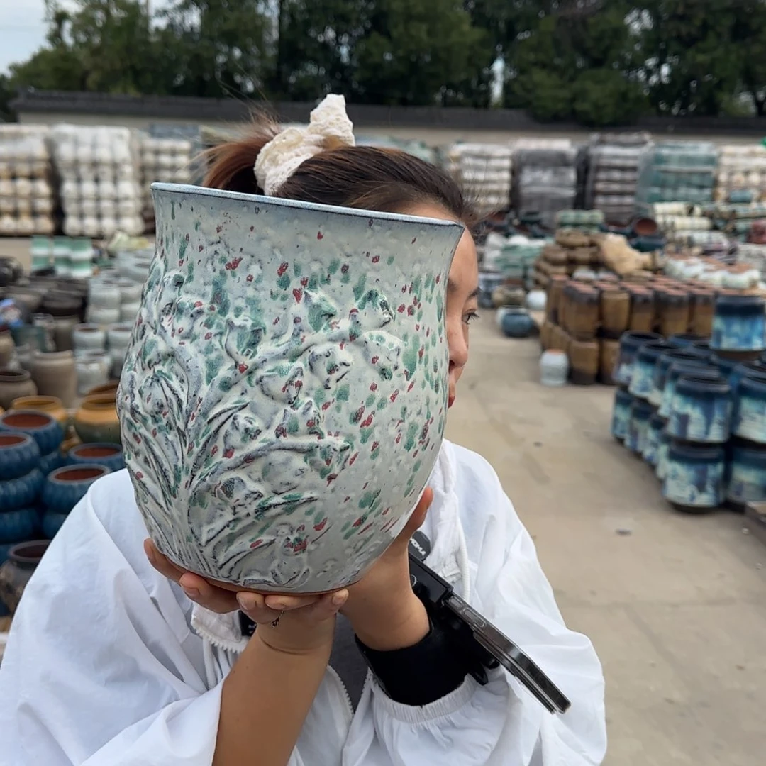 王嫂花盆1111-300高23口18