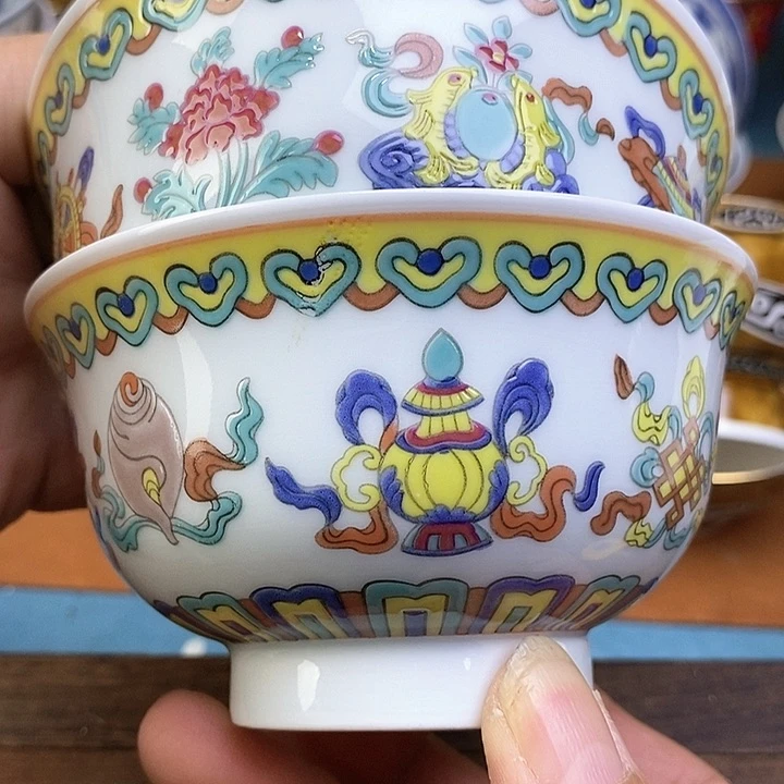 景德镇陶瓷藏式茶碗