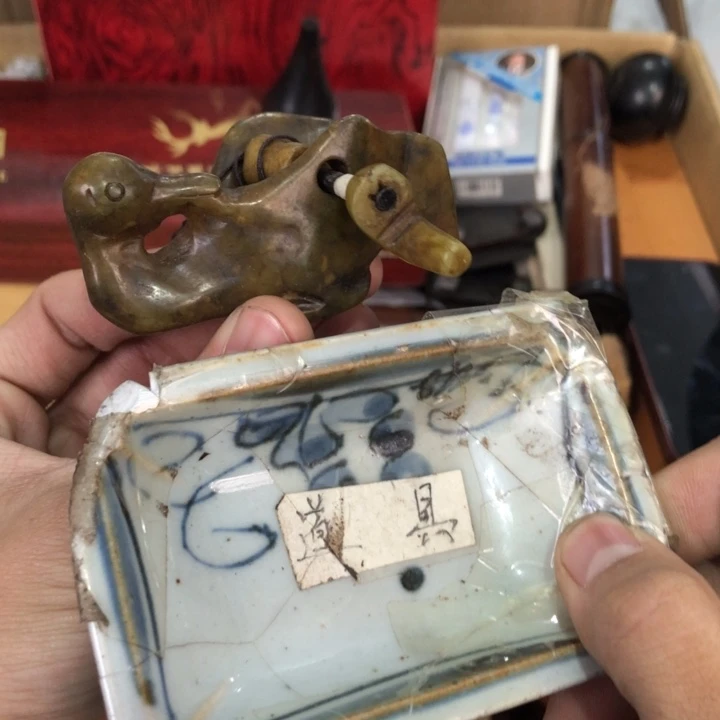 陶瓷孤品单件车里拍