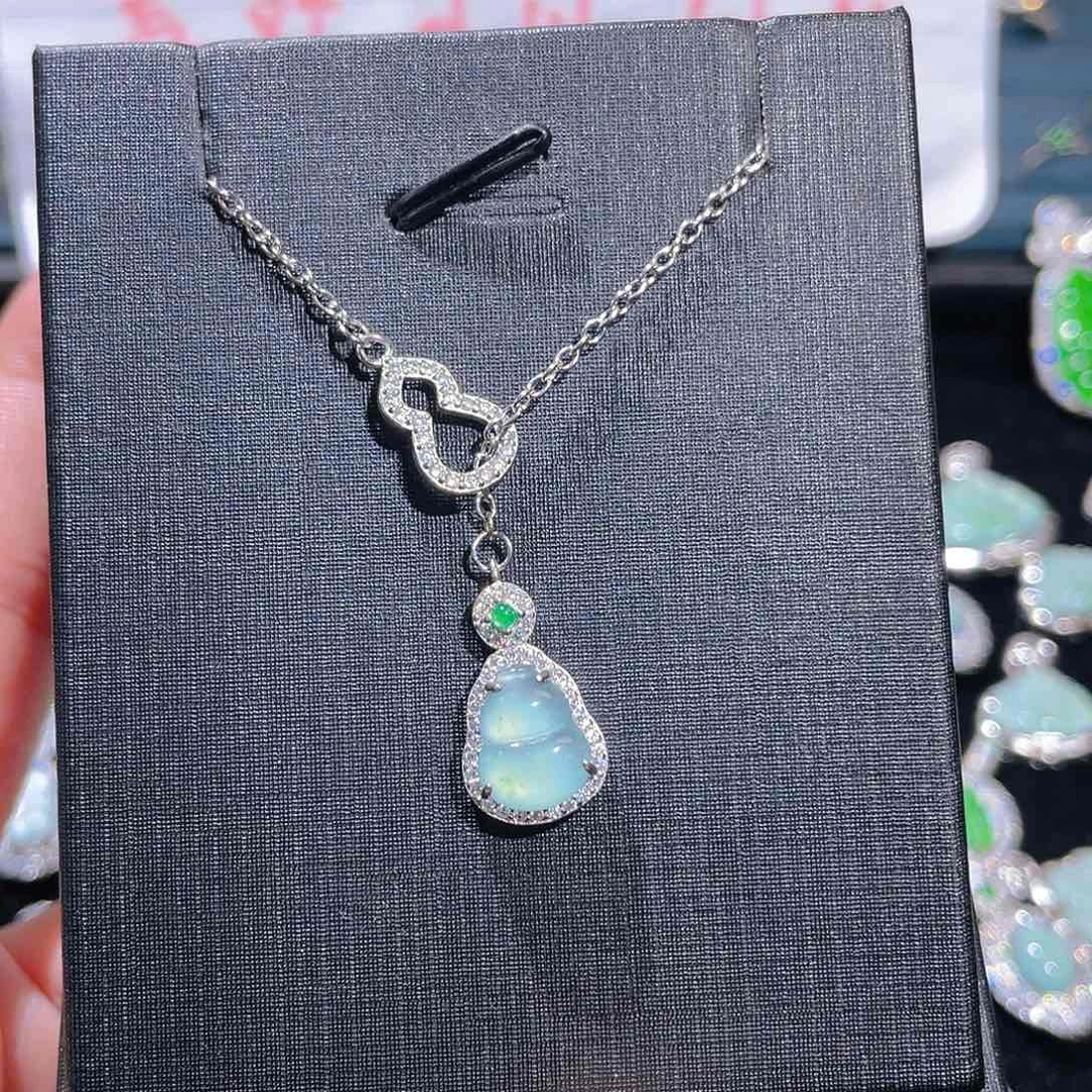 项链未镶嵌翡翠项链