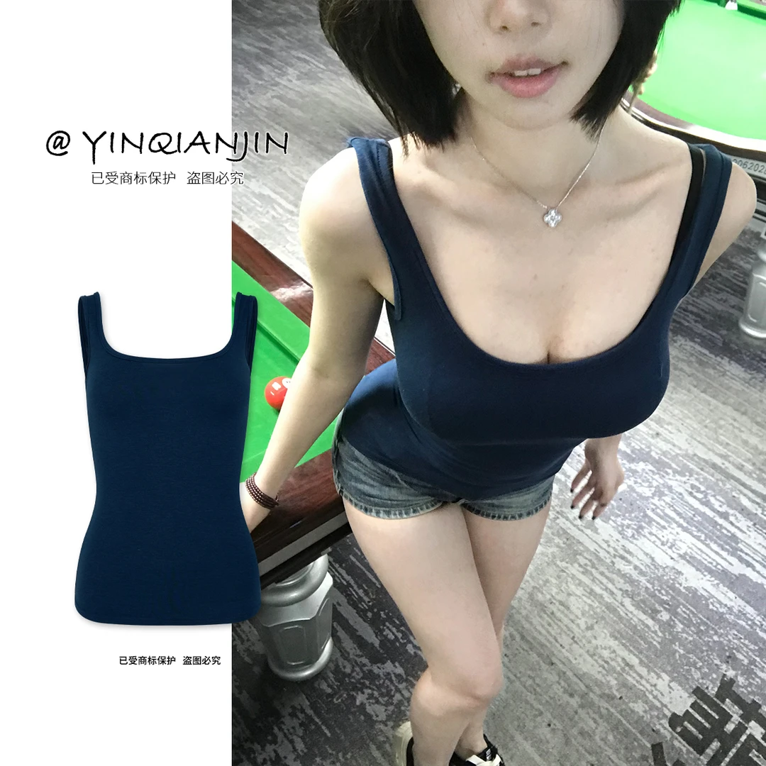 *尹千金*【米兰游记】辣妹必备ins博主风美式百搭吊带背心S255239