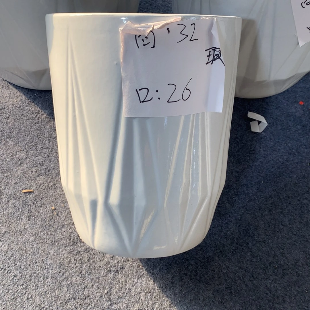 高温陶瓷花盆微瑕