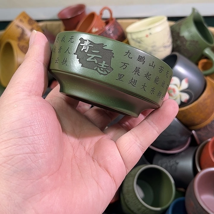 茶杯紫砂全手工紫砂主人杯