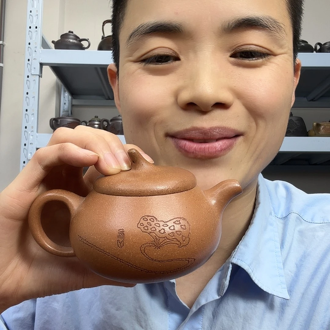茶壶紫砂民间手艺人全手工制作
