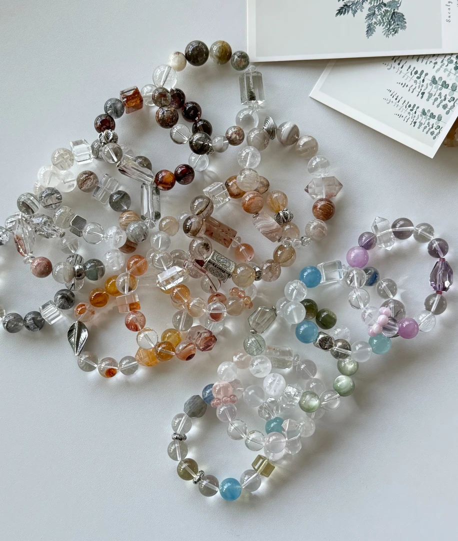 天然水晶 不完美 有瑕 有坑 有裂 完美主义者谨慎