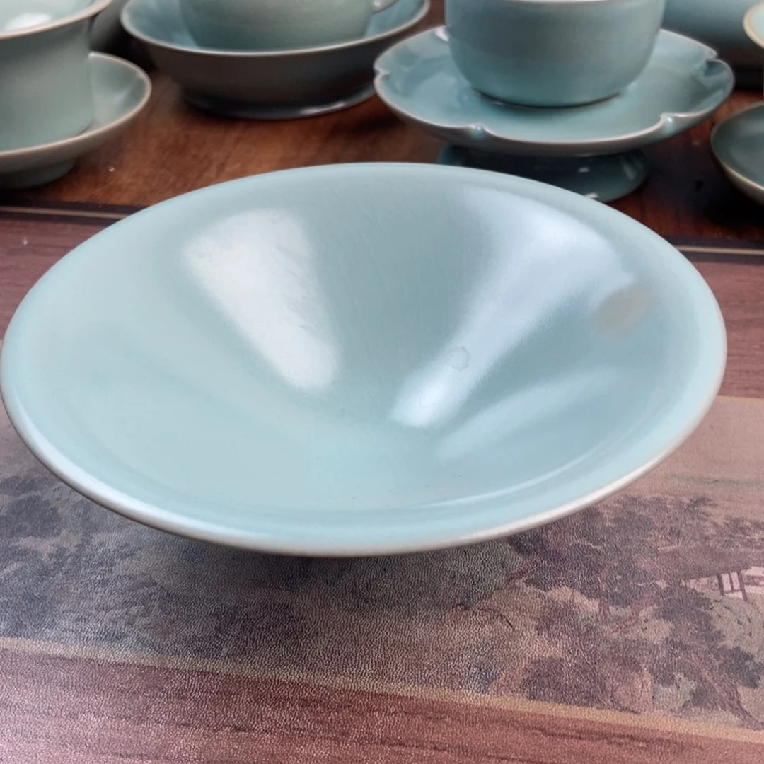 摆件原产地原矿汝瓷～茶器