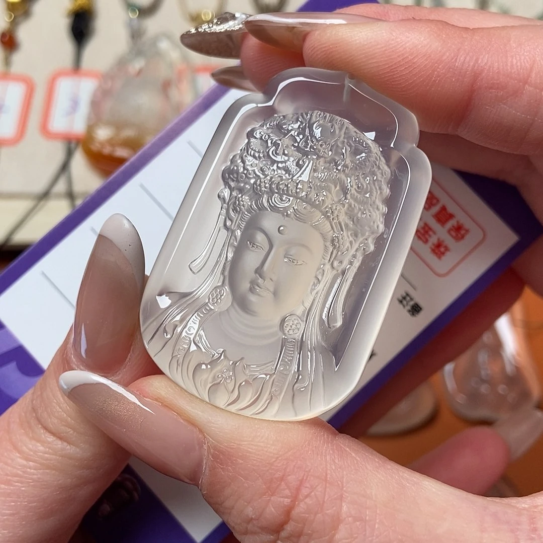 可***求玛瑙/玉髓未镶嵌颈饰