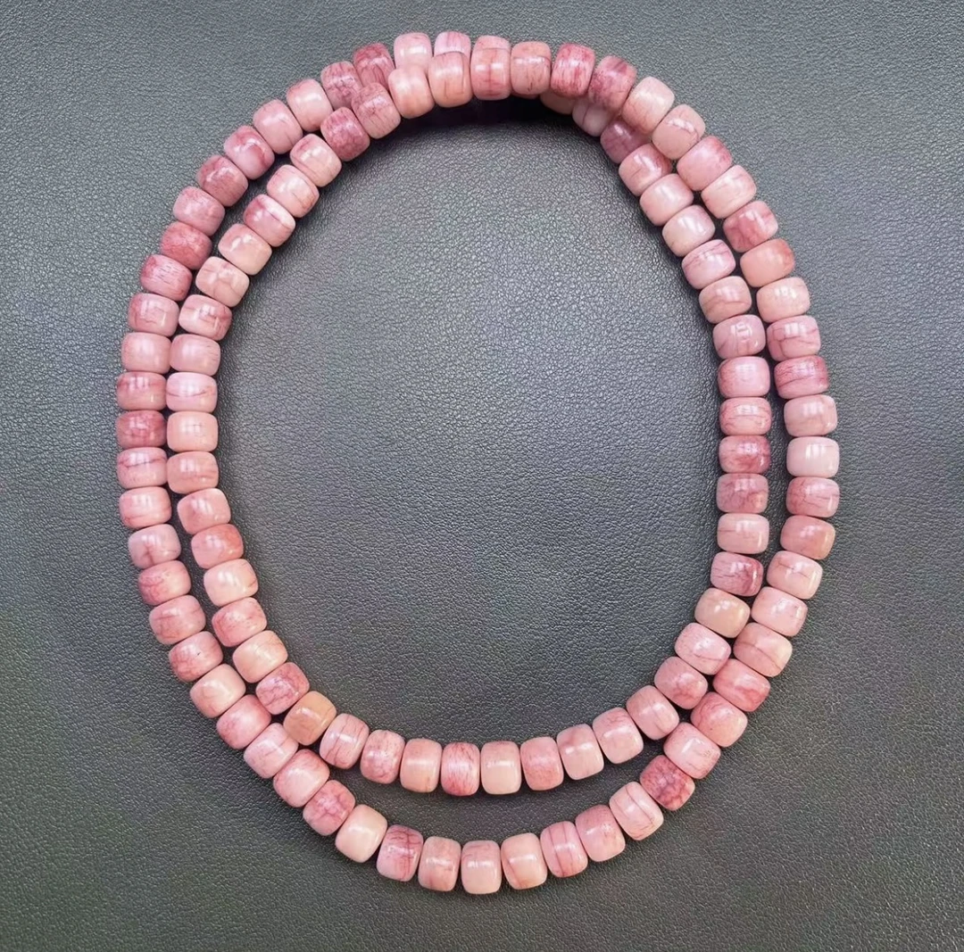 非金属珐琅项链 藏式精美新素圈108粒