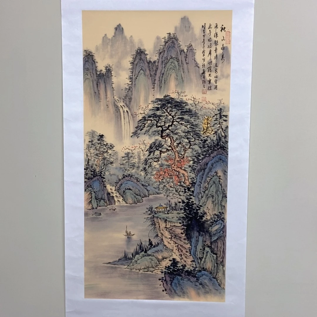 国画明锐三尺精品佳作