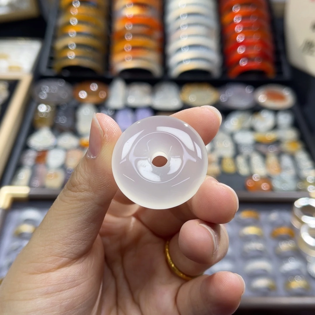 玛瑙/玉髓未镶嵌戒指