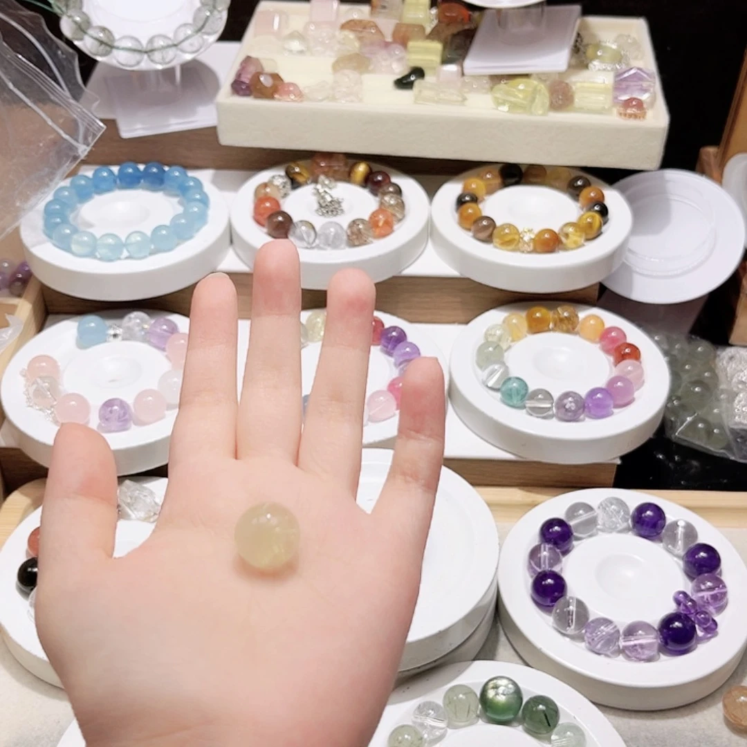 水晶手链未镶嵌听****音天然水晶