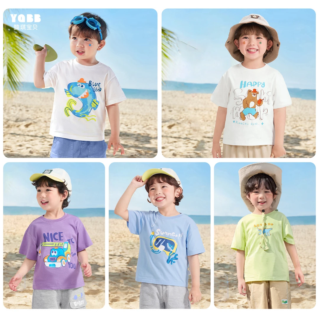 【懿琪宝贝】宝宝短袖T恤夏季宝宝上衣纯棉婴儿衣服小童童装夏款