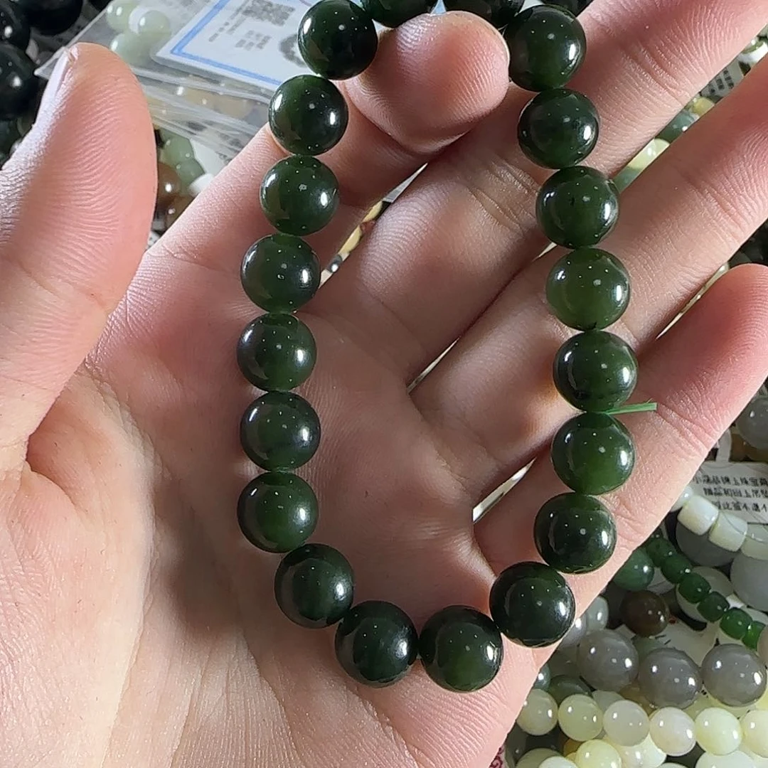 和田玉手链未镶嵌195