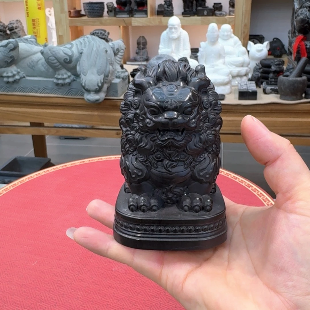 西安石晋錾石雕手工雕刻摆件