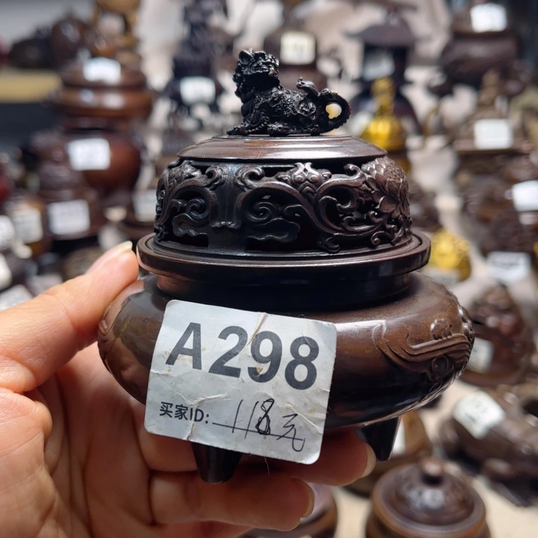 铜炉黄铜材质家居摆件