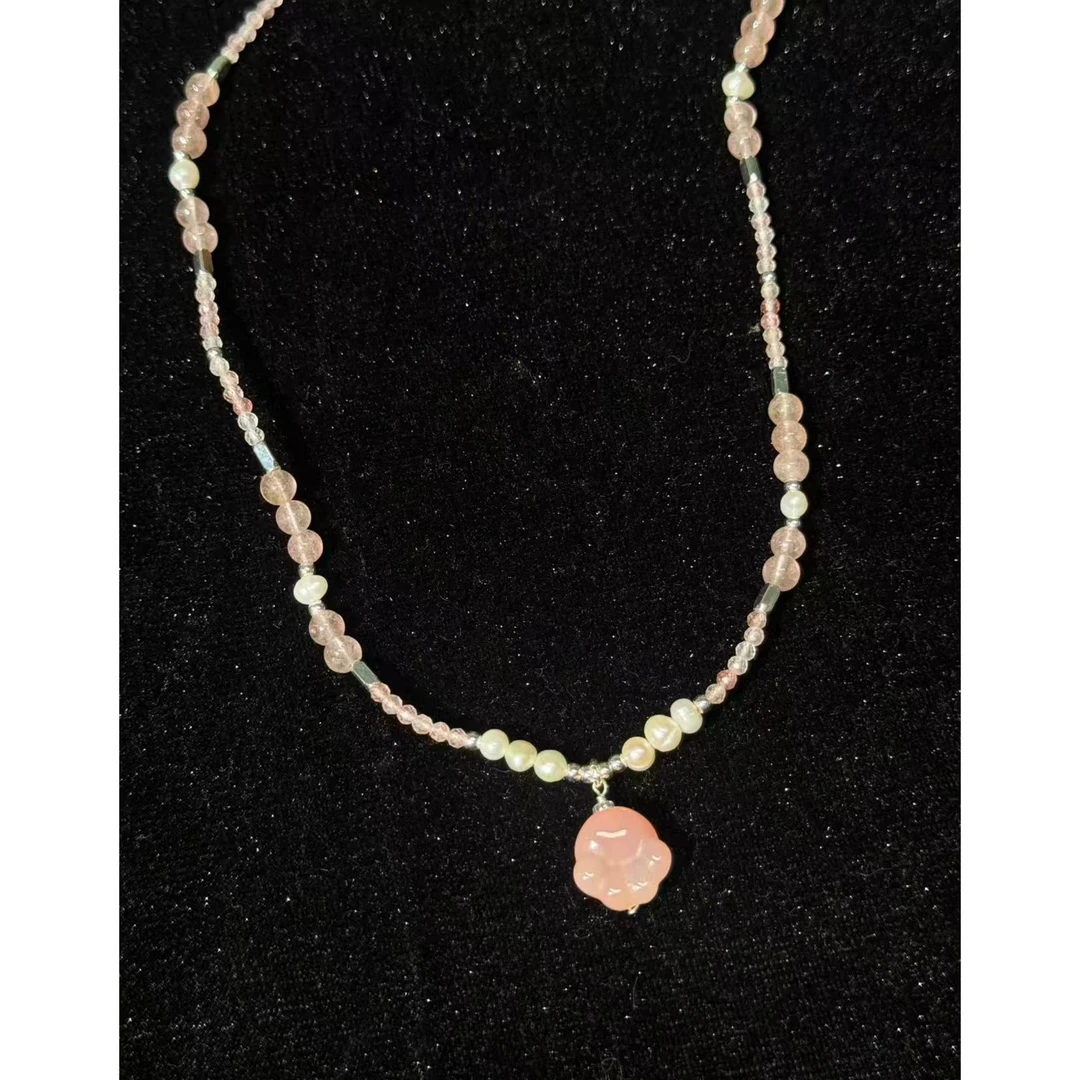 合金项链 幸运星猫爪项链XL440气质轻奢设计感时尚小众