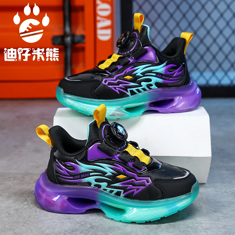 男童运动鞋2025秋季新款皮面防水儿童鞋子减震防滑耐磨儿童秋冬款