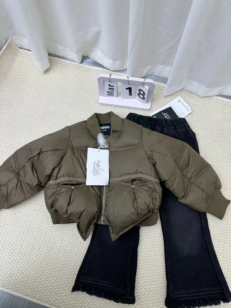 个性潮版夹克羽绒服