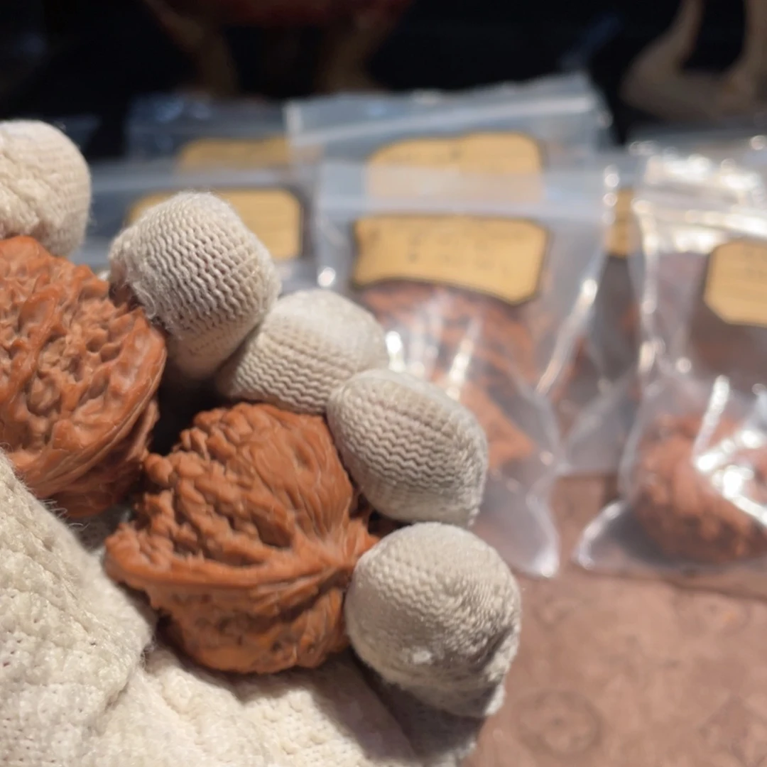 万***壑把件文玩核桃41磨