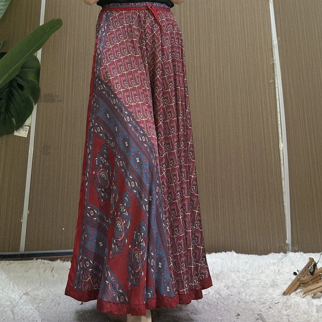 865 红色 Aarani 尼泊尔高端大摆裙