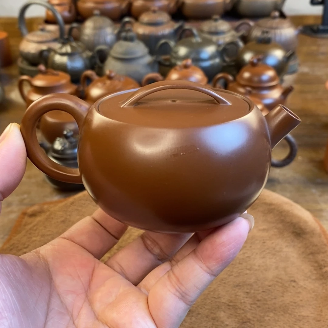 石鼓汉瓦150cc坭兴陶茶壶