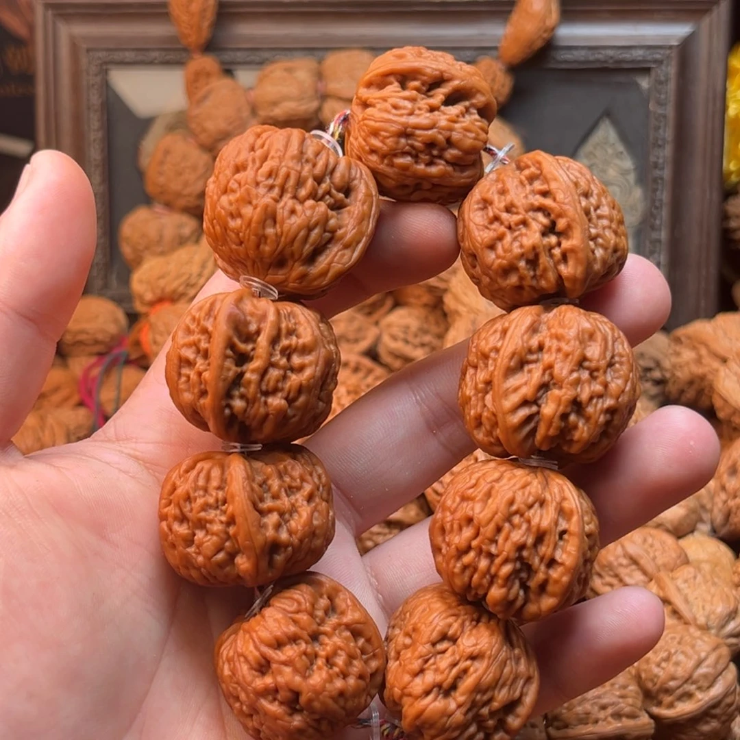 桃核手串很*水晶磨盘