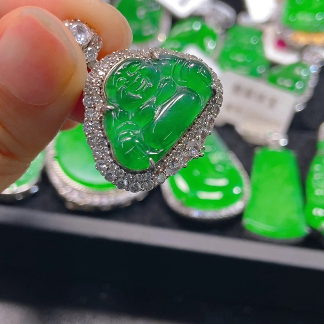 翡翠吊坠(不含链)未镶嵌