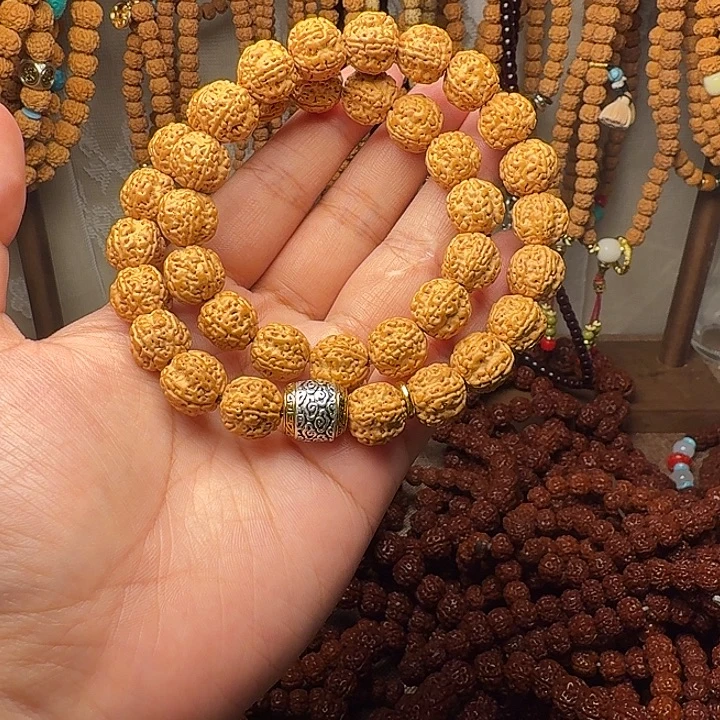 金刚菩提吊坠12mm双圈手持