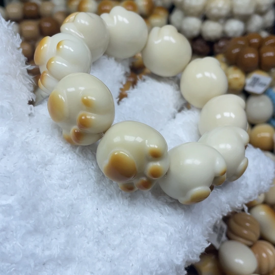 手串菩提根/象牙果12.13.19微瑕猫爪