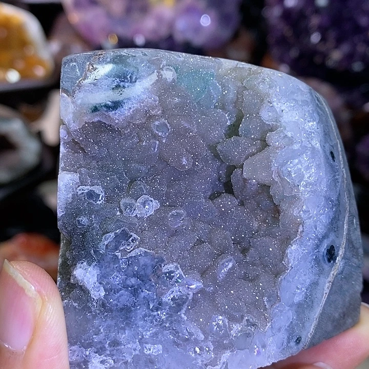 未镶嵌大型摆件（非配饰）紫晶