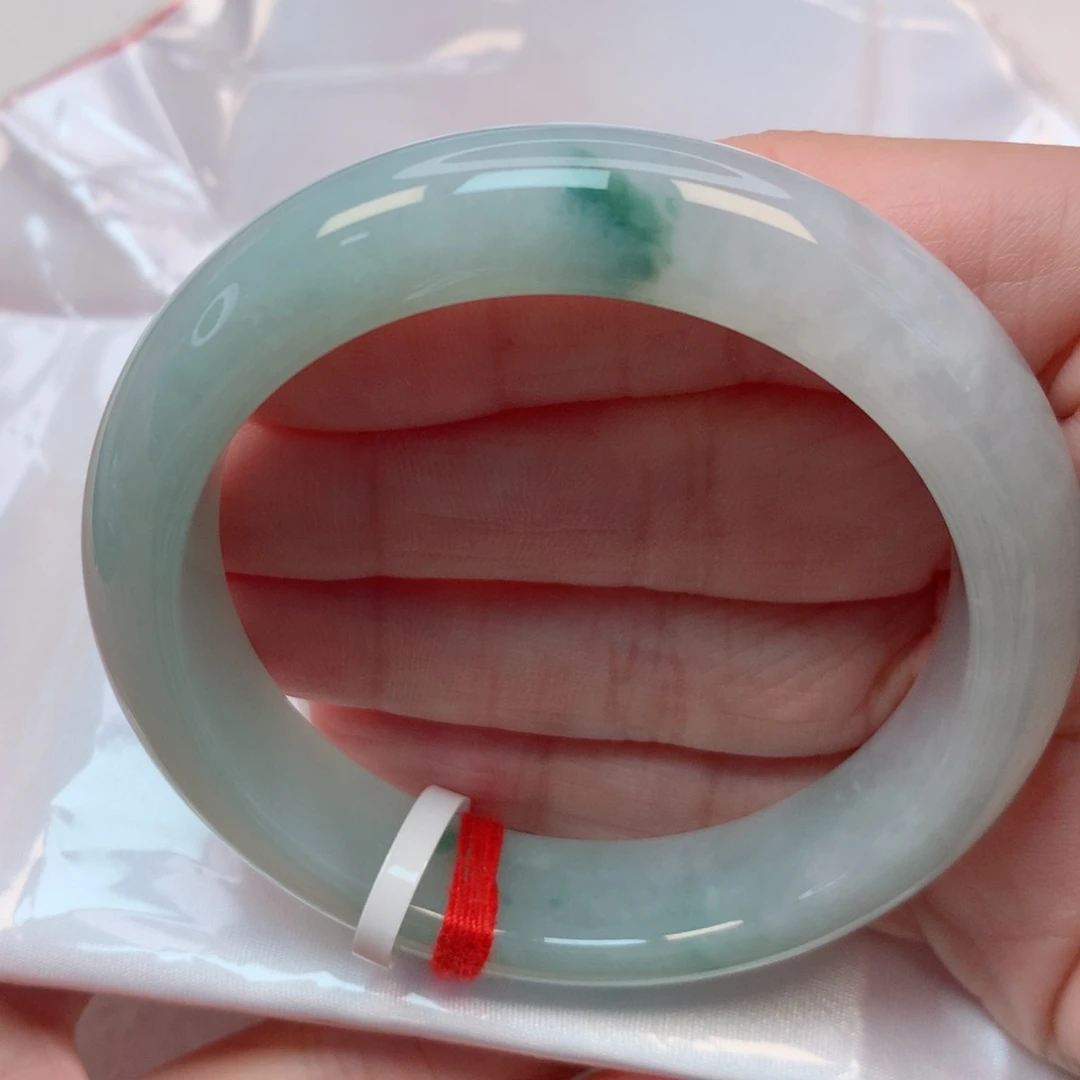 翡翠手镯未镶嵌54.5圈