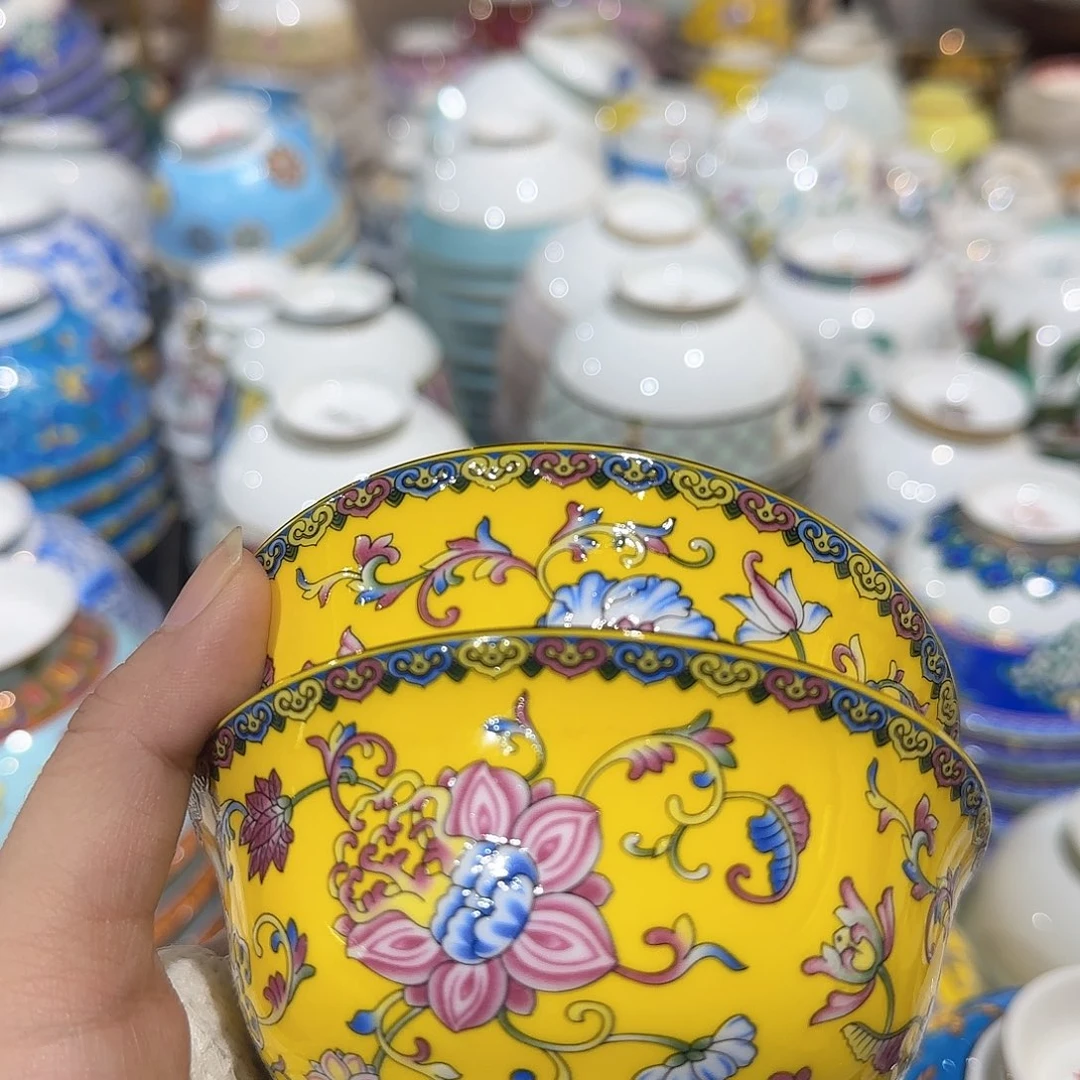 钛合金骨瓷珐琅彩工艺