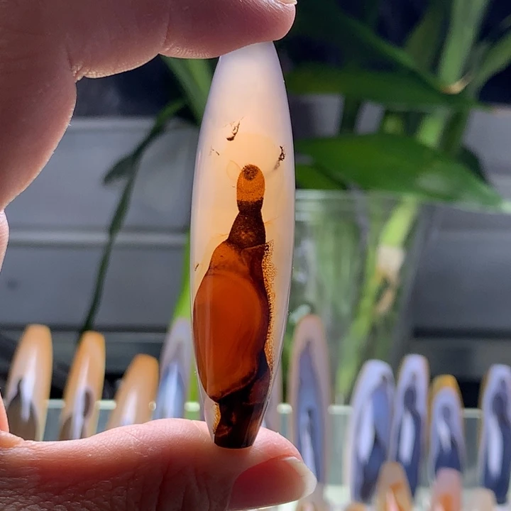 未镶嵌玛瑙/玉髓珠宝半成品28