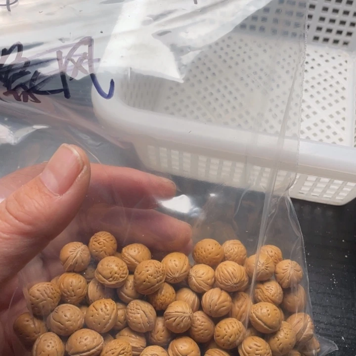 遇***心核桃散籽批发小桃核40