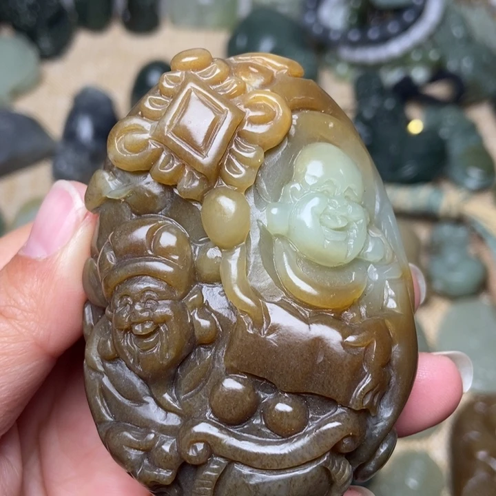 和田玉和田玉未镶嵌有棉