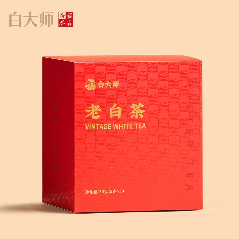 【白总专属】白大师正宗福鼎白茶龙行大运2018年寿眉白茶龙珠口粮茶
