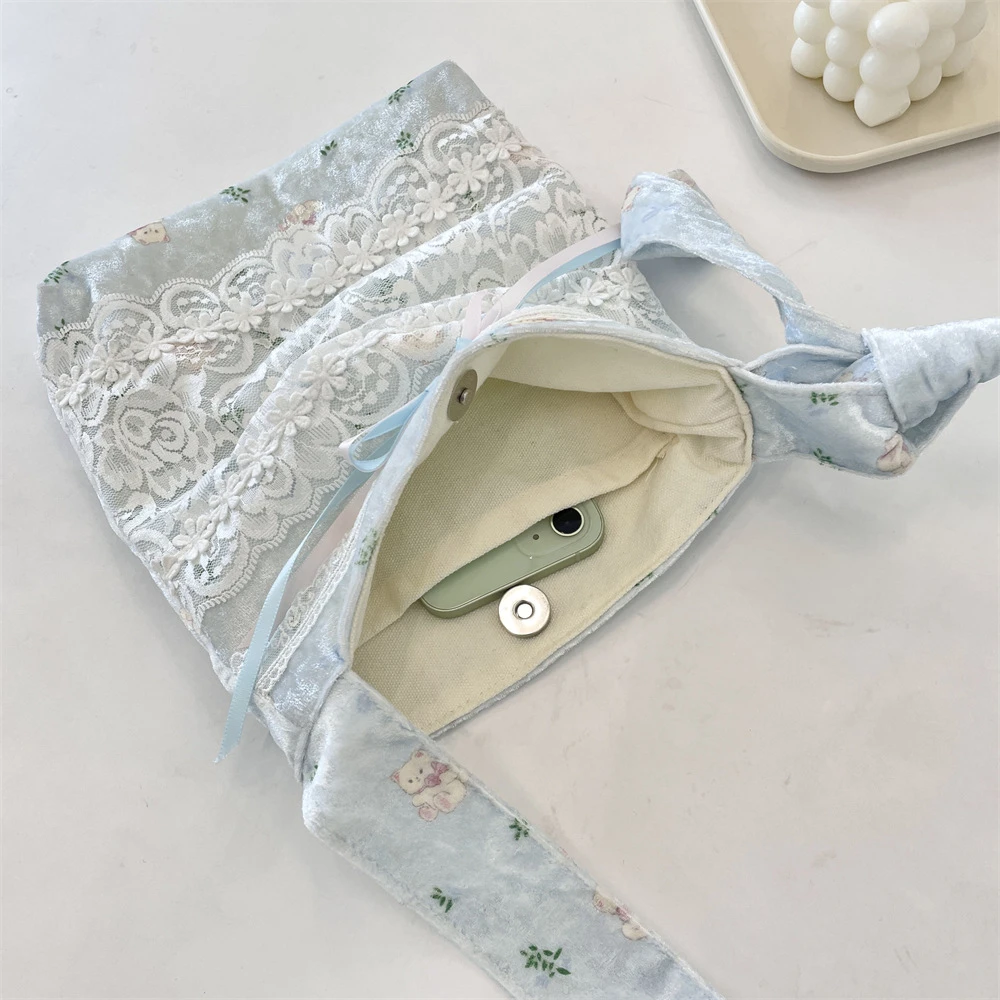 东大门新款丝绒肌理感单肩斜挎小包包手机包 09601