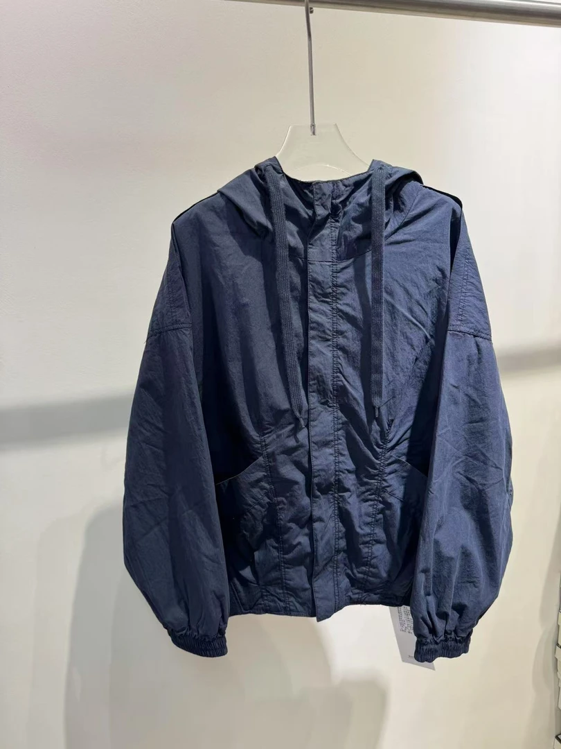 XTJ STUDIO童装 设计师款 LC中大童 带帽休闲夹克外套 春款