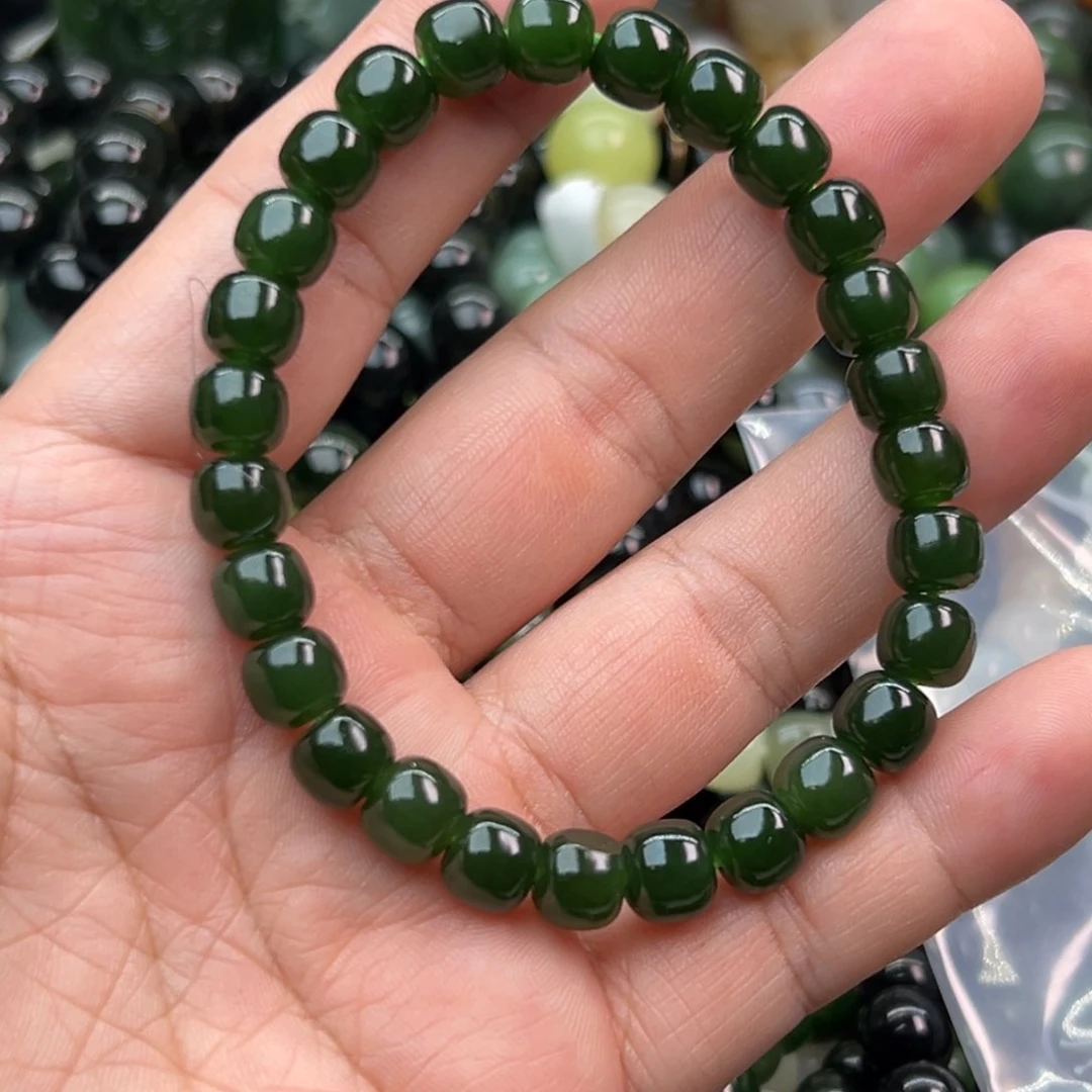 和田玉手链未镶嵌小***水