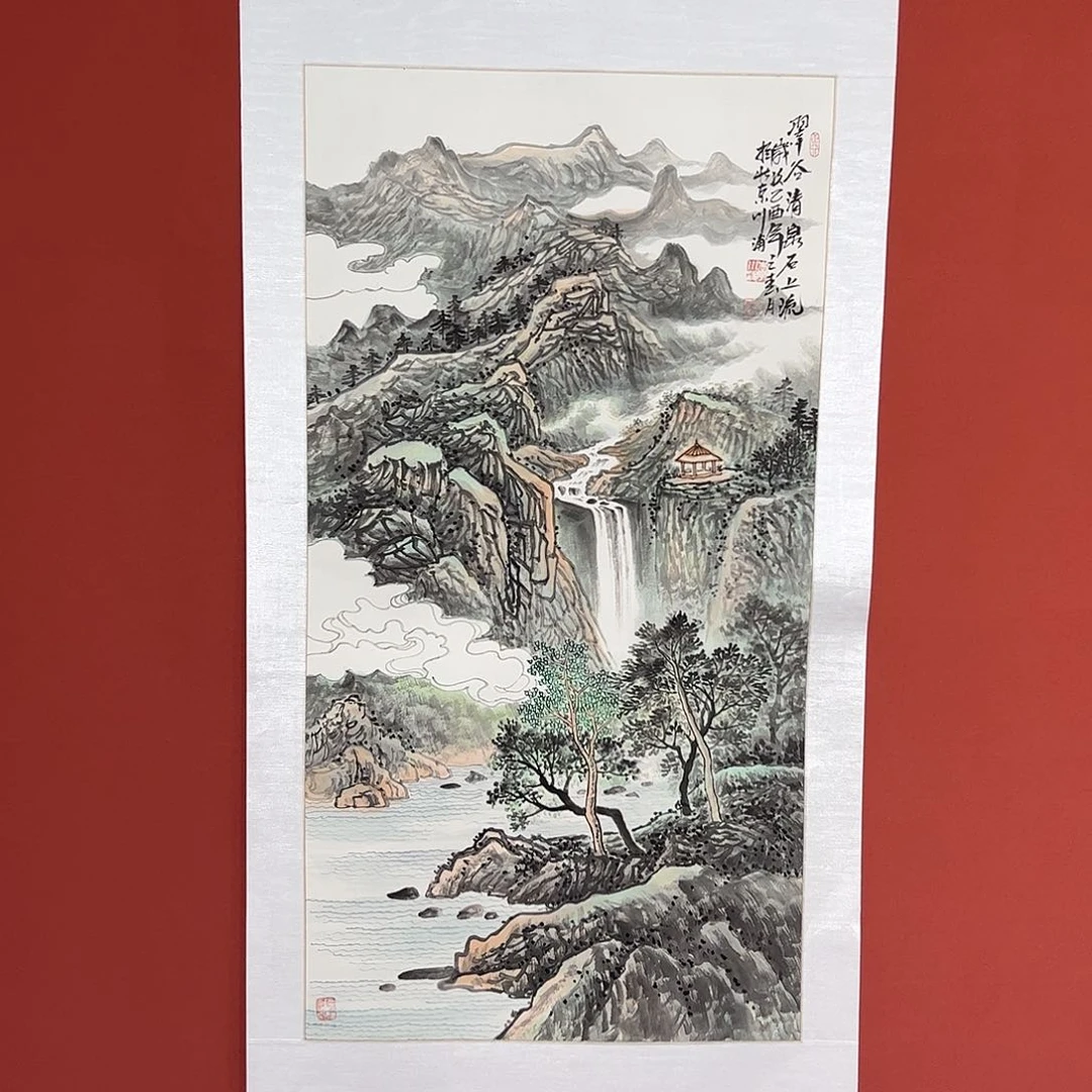 国画李川浦画家作品