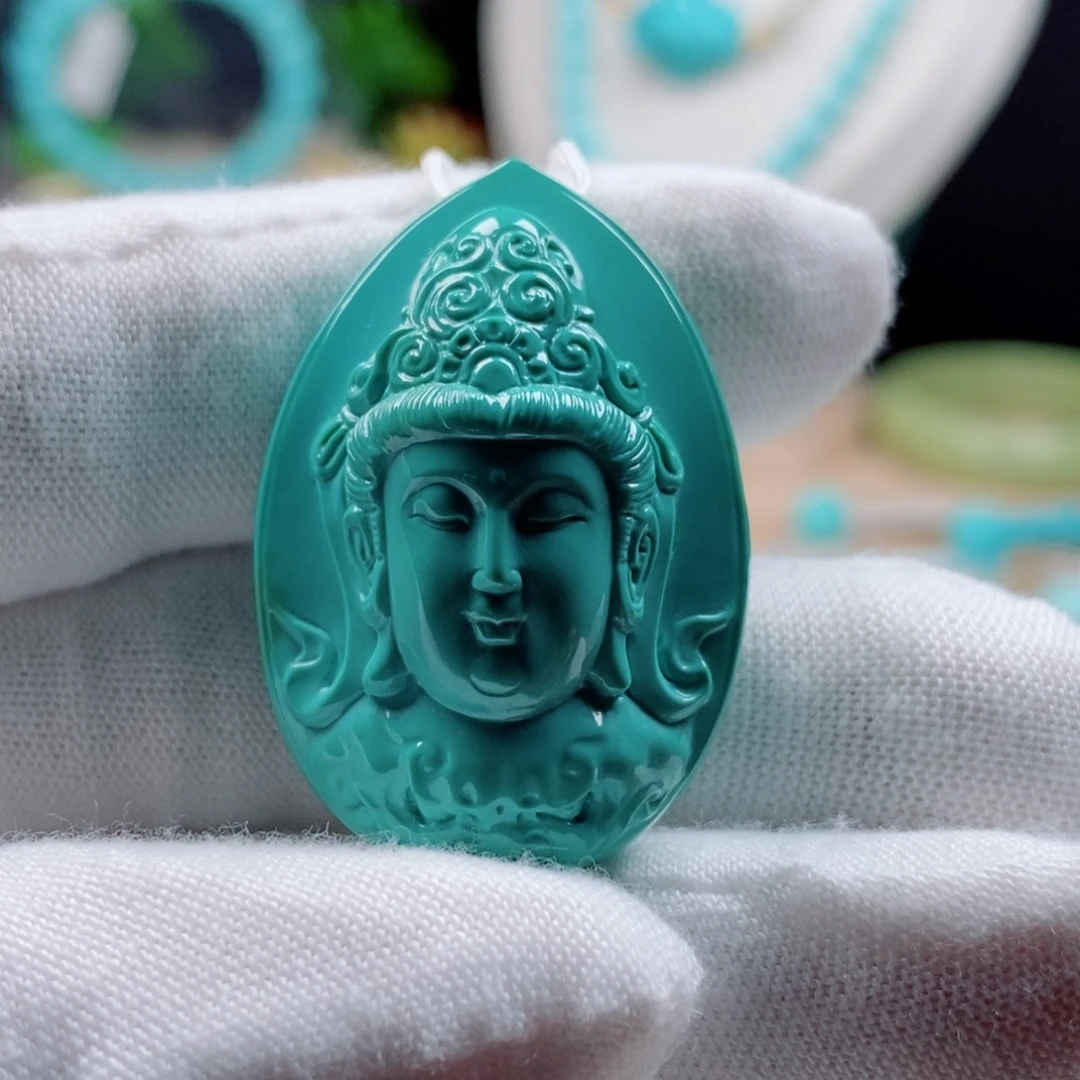 绿松石未镶嵌新款