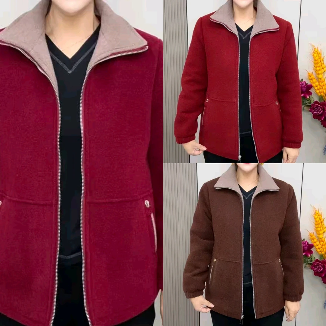 冬季新款加绒加厚外套