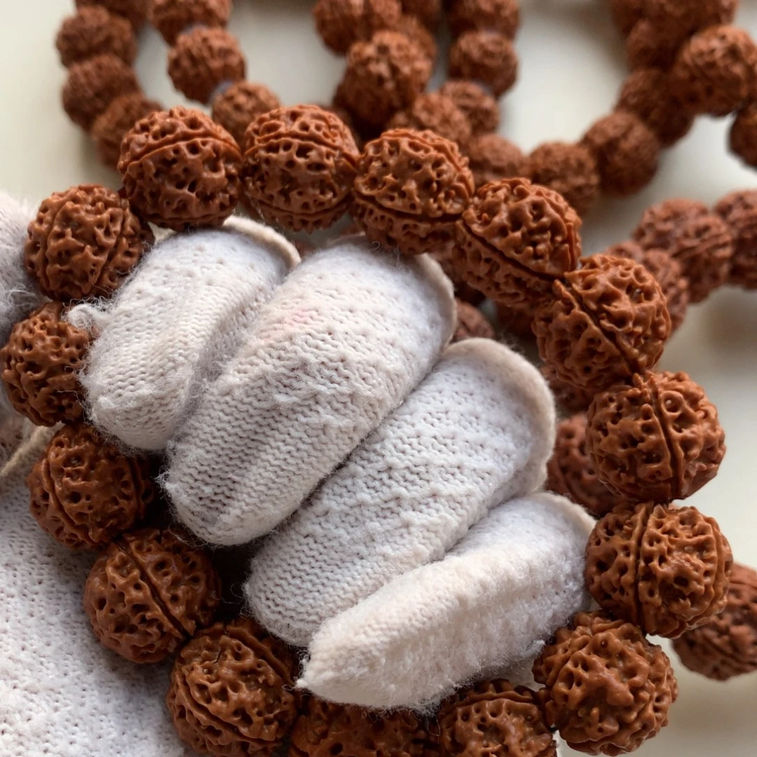 L***2金刚菩提吊坠古龙铁籽19尺寸展示串已打底