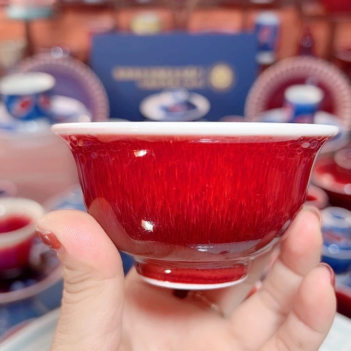 瓷片景德镇品艺轩郎红