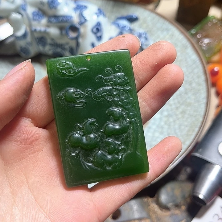 紫金钵盂菩提把件