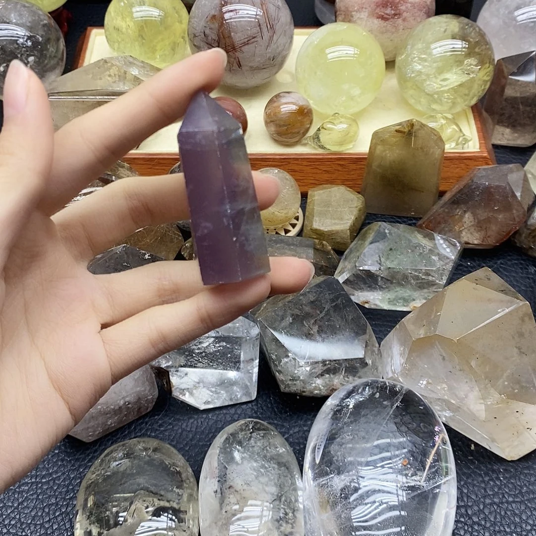 水晶珠宝半成品未镶嵌342水晶石