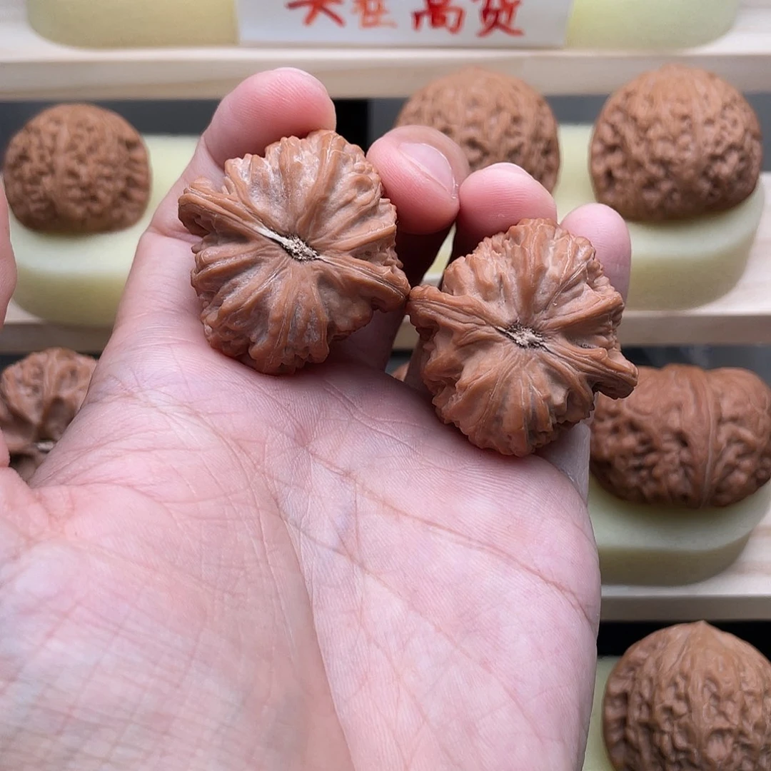 吊坠文玩核桃。37全品白狮子