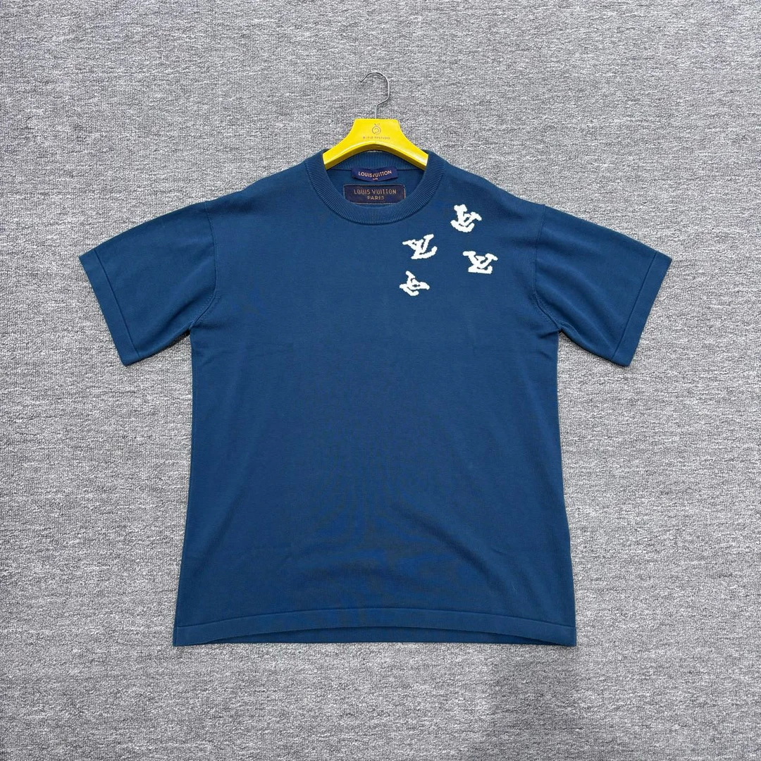 全新未使用 LouisVuitton/路易威登 吹笛人logo造型短袖/M码
